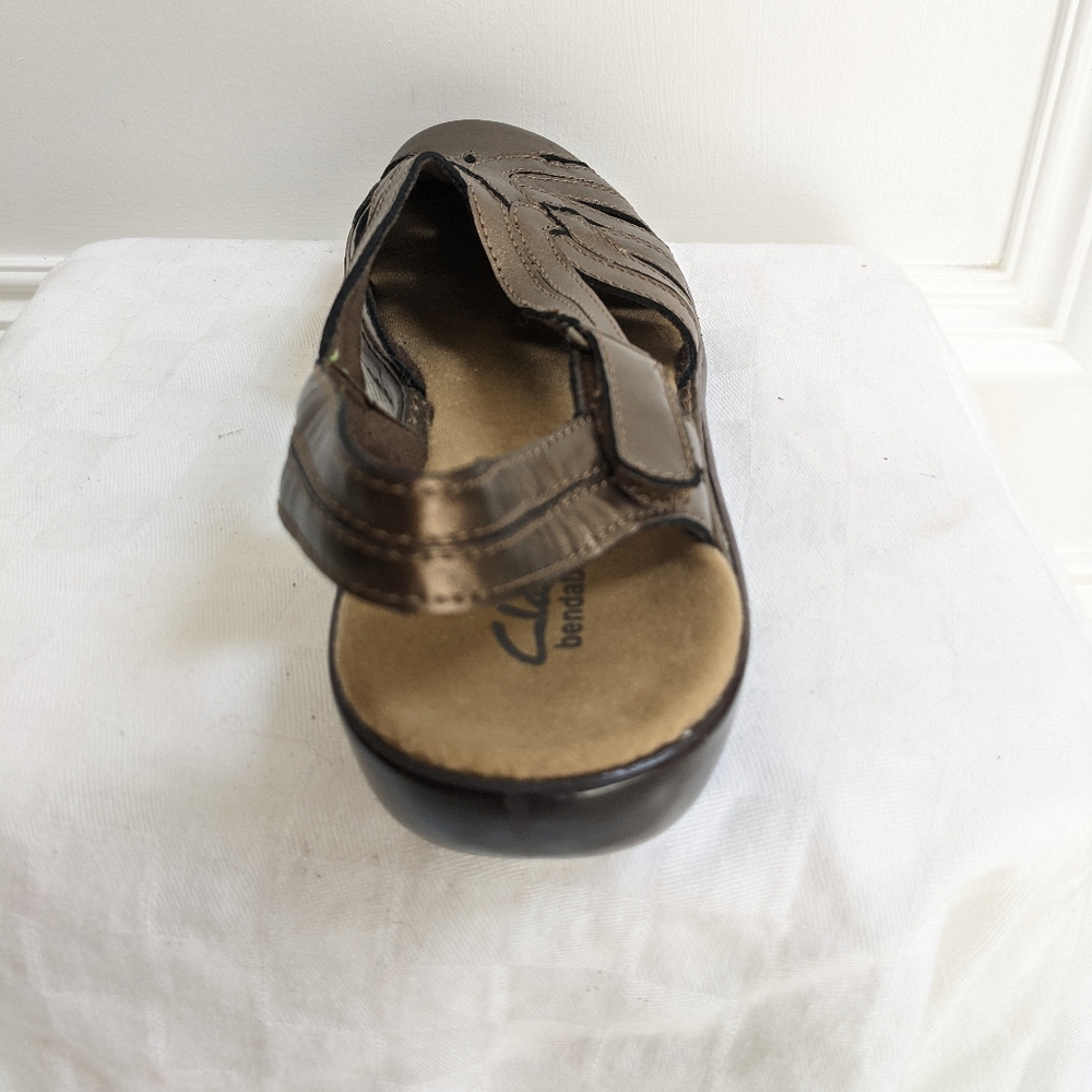 Clarks bendables leather shoes - Picture 11 of 14